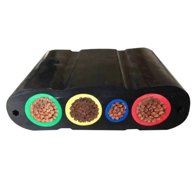 Marine Electrical Submersible Deep Well Pump Cable flat cable