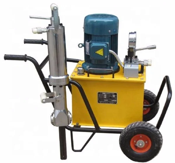China Brand Diesel Drive And Electric Demolition Hydraulic Wedges/ Rock Splitting Machine