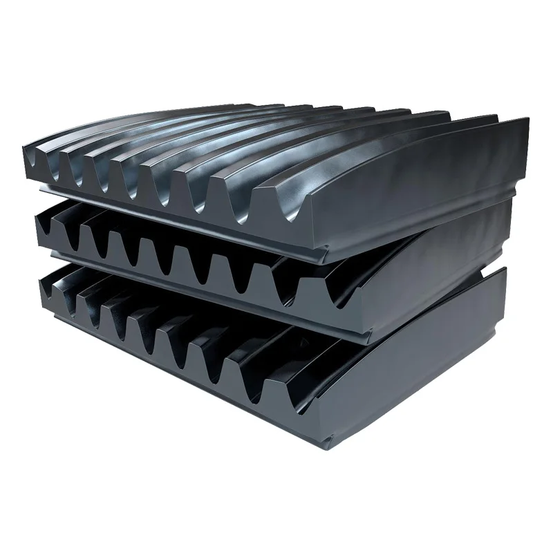Manganese Alloy Jaw Crusher Parts Customized Lining Plate