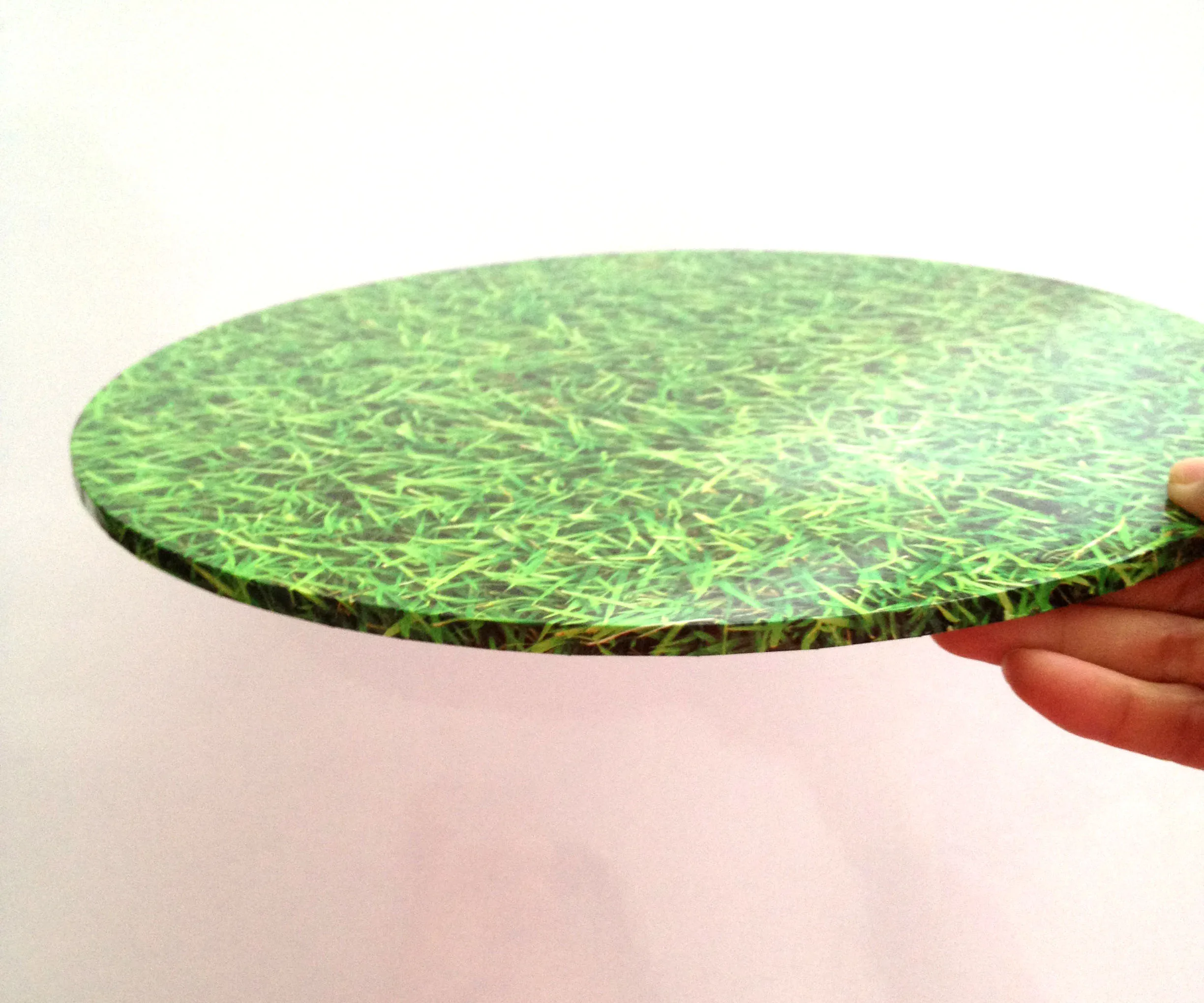 Glassy Black Round 5mm Thick Masonite Cake Board, Wood Round Cake Board MDF Cake Board