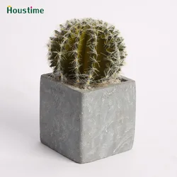 Low Price Wholesale Mini Table Decor Artificial Faux Plants Cactus Bonsai