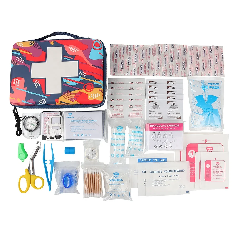 New Design Customize Medical Equipment First Aid box for Car EVA First Aid Kit travel (Certification Approved)
