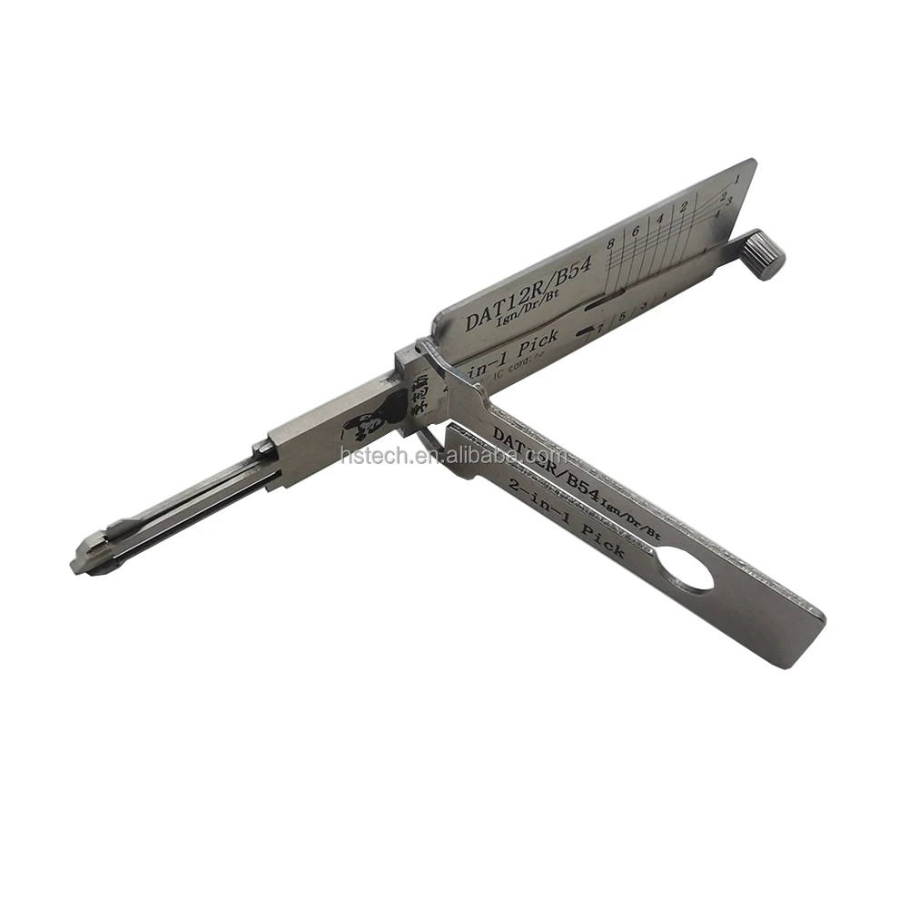 Original Lishi DAT12R/B54 2in1 Decoder and Pick for H ino Trucks