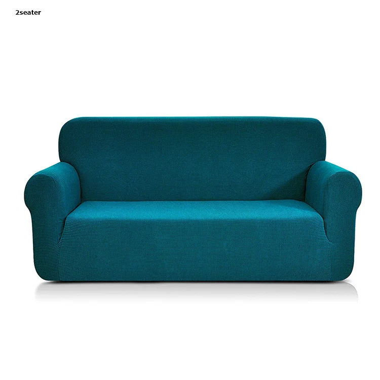 Furniture Protection Stretched Spandex Two Seat Sofa Cover of 2 seater