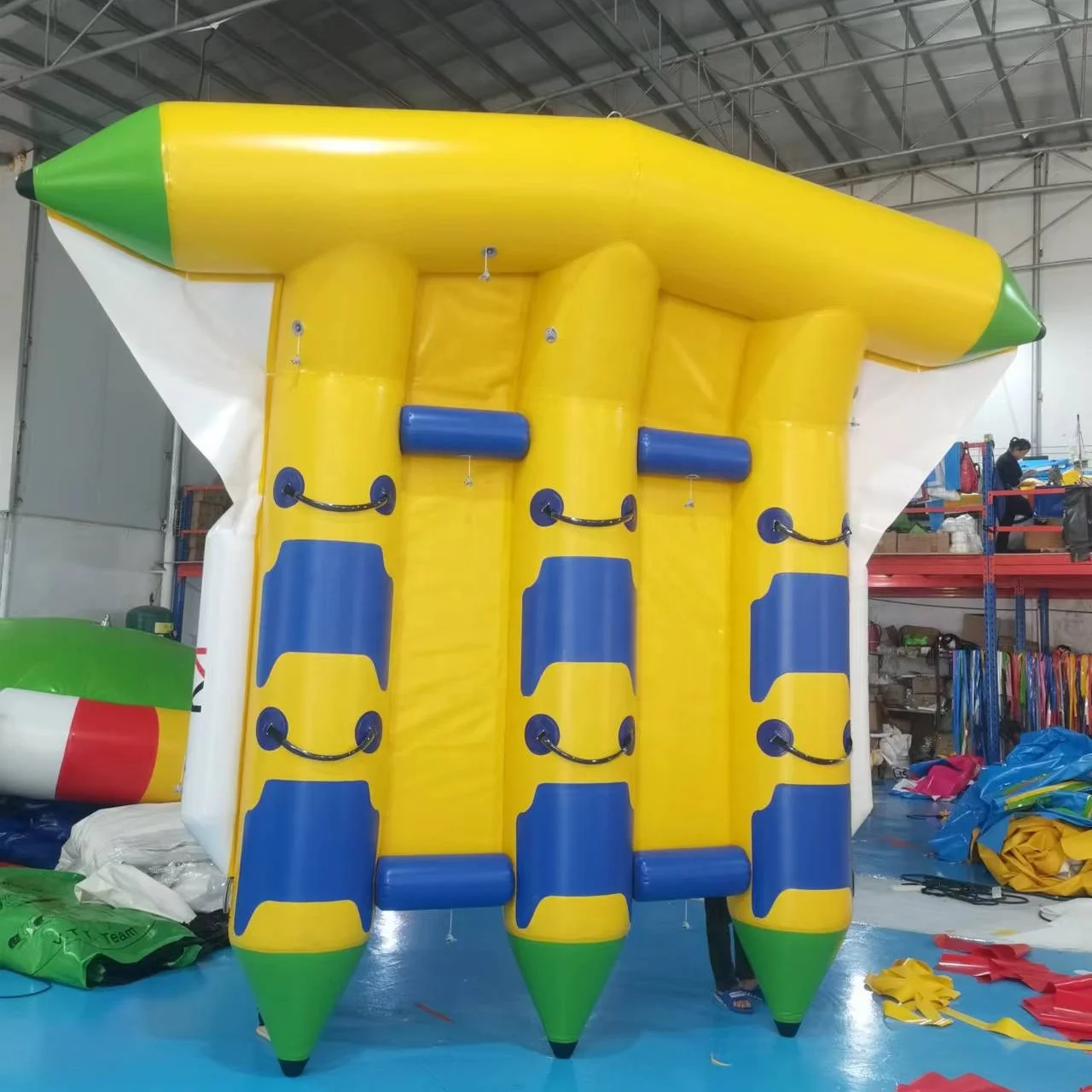 Heavy Duty Water Sports Inflatable Flyfish,Inflatable flying fish towable toy ski tube with good price