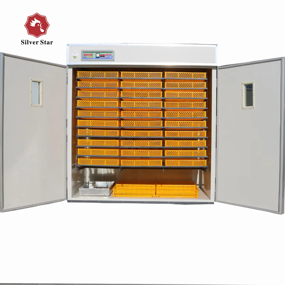 Полностью автоматический куриный яичный инкубатор Silver star