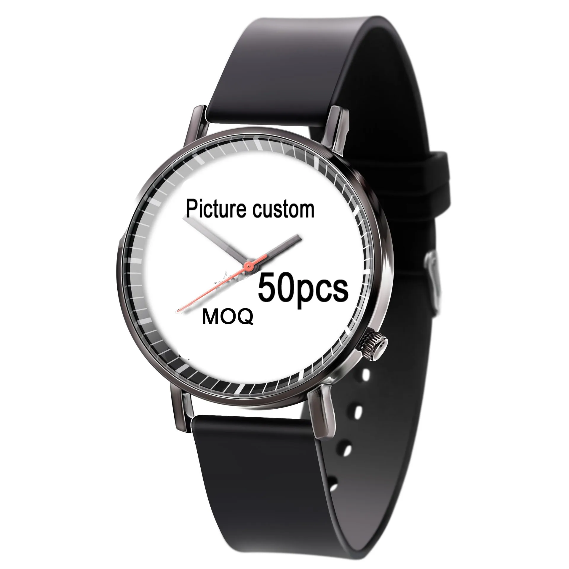 Design Your Way Personalized Picture Dial watch custom logo watch
