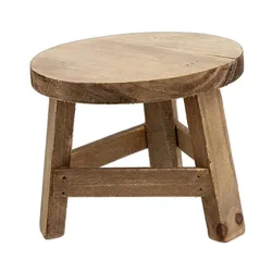 Decoration home restaurant Versatile lightweight durable wooden bar stools with backs