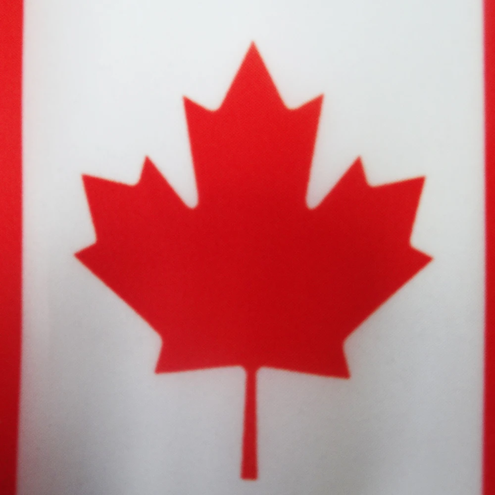 Canada Desk Flags, Negotiation Flags and Plastic Base Mini National Flag Ornaments Can Be Customized Log