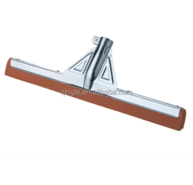 Qingle Iron Floor Cleaning Wiper Floor Squeegee, Industrial EVA Floor Squeegees