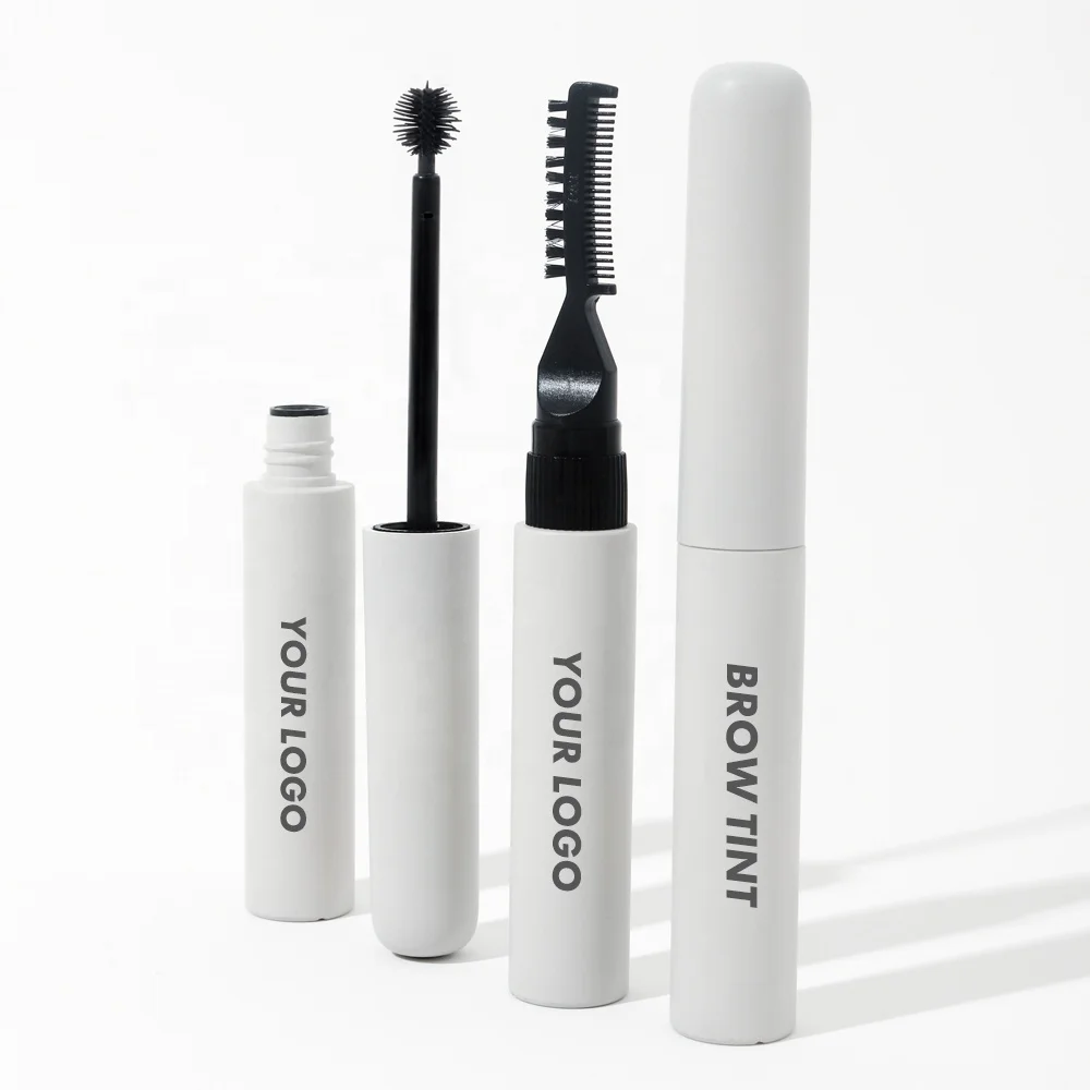 Custom Liquid Tint Eye Brow Setting Gel Pen and Developer Long Lasting Hold  Waterproof Vegan Makeup Tinted Eyebrow Gel