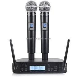 Hot Sell Professional Handheld Wireless Mic FM stage professional performance microfone GLXD4 wireless microphone