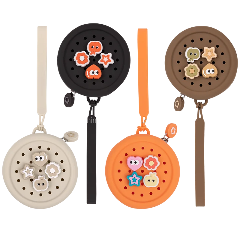 Chinfai New Customize Candy Silicone Purses Children Girls Fashion Animal Mini bags Cartoon Wallet silicone bag kids hand bags