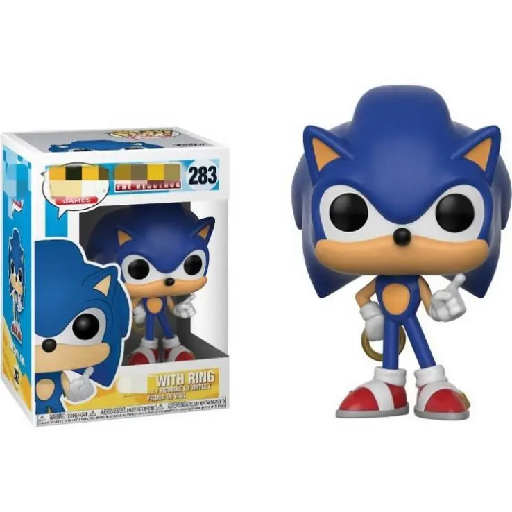 Аолан поп персонаж мультфильма супер Соникс фигурка #283 Sonic Oem виниловая модель игрушка для подарков