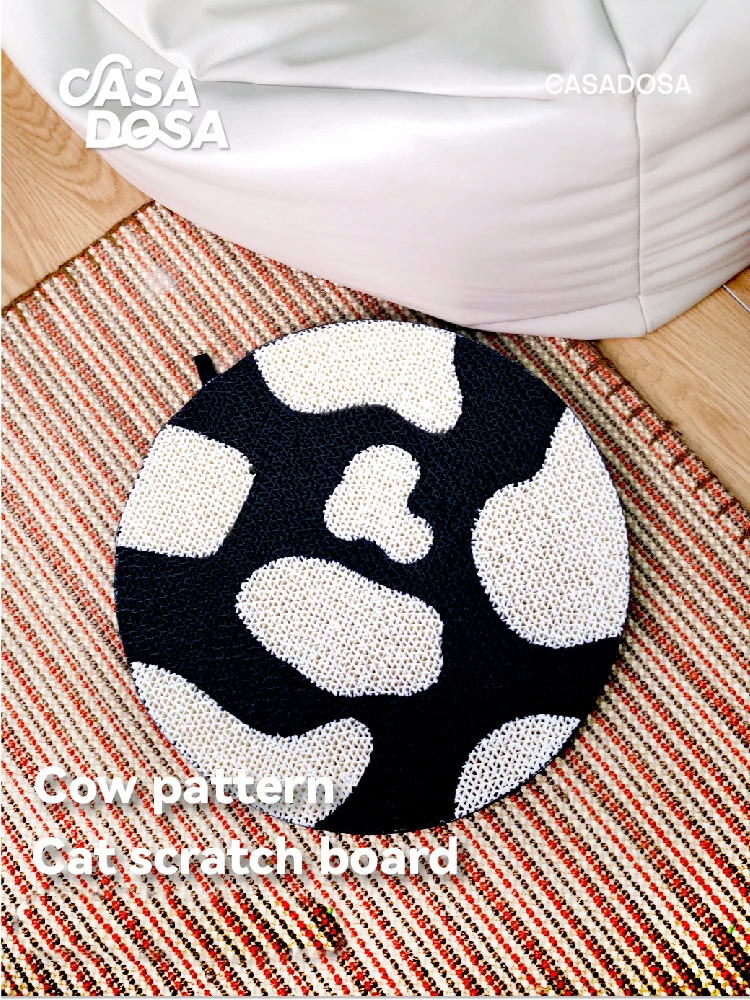 New Design Cat Scratcher Cardboard Bed Circular Cat Scratcher Mat