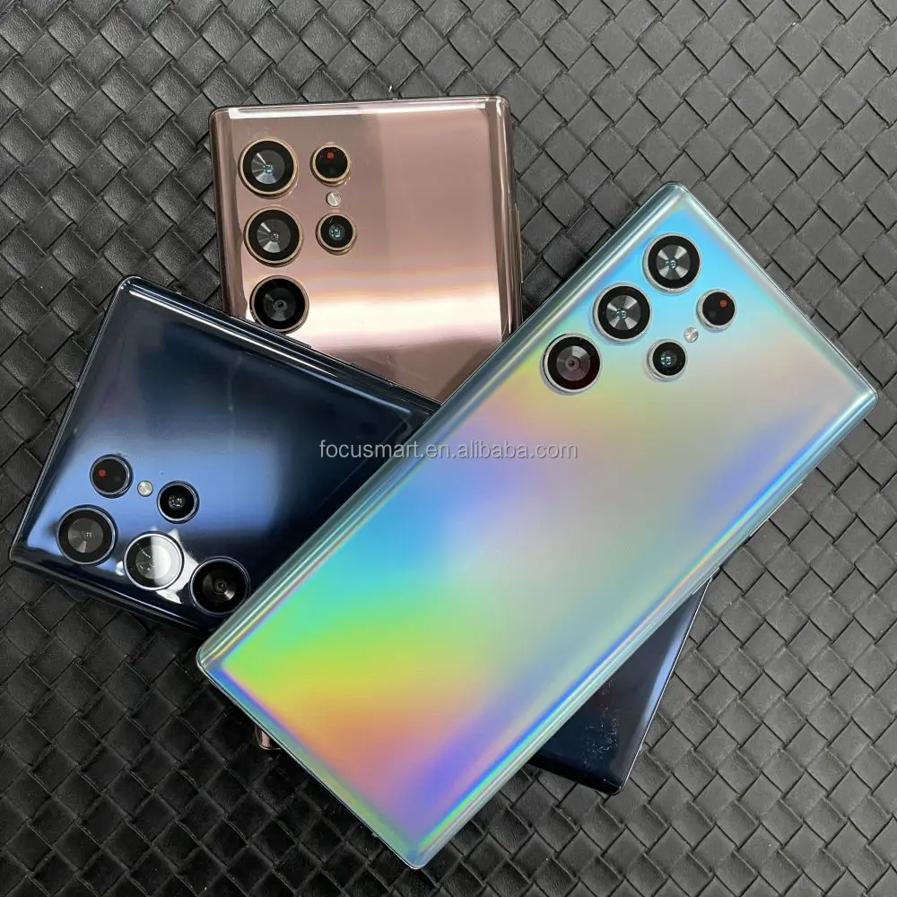 Недорогой телефон Samsung S22 Ultra 5G 6 8 дюймовый полноэкранный 16 + 512 ГБ мобильные телефоны Android с функцией распознавания лица