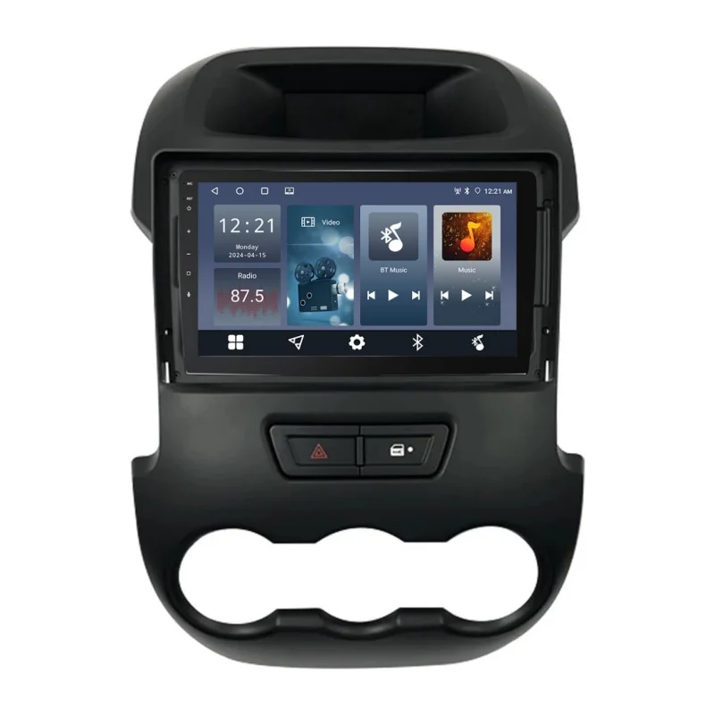 RK3326S Android Car Player 2+32gb 9 Inch 4 Core Android Auto Carplay Screen Car Stereo Video  Gps Wifi Bt Fm For Ford 2011-2015