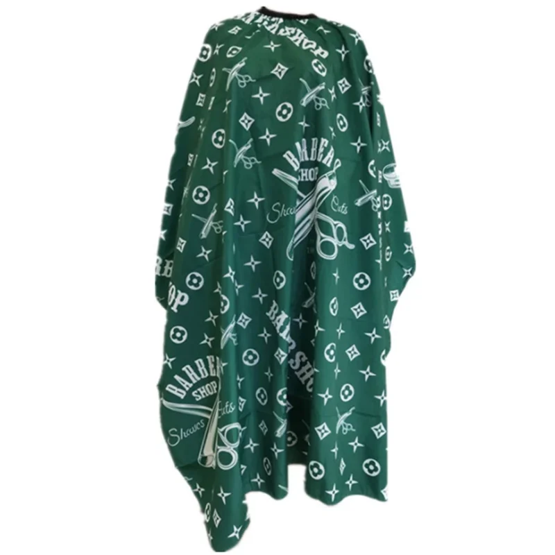 Hair salon printed barber wholesale cheap professional beauty pvc hairdressing capes hair cutting cape