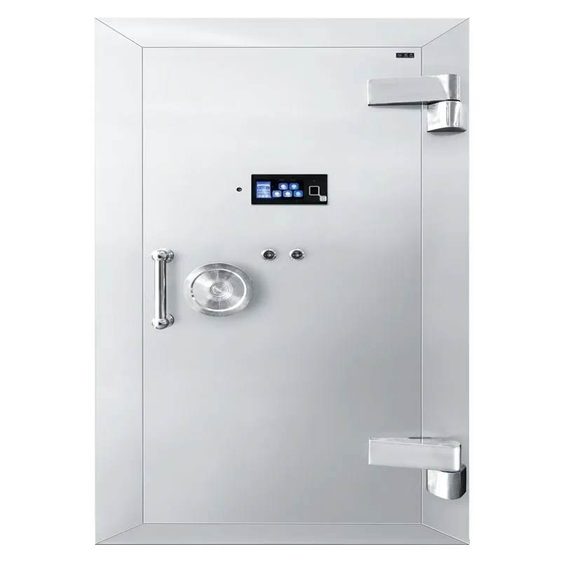 
Intelligent Steel Custom Gun Ammo Locker Vault Door Live Fingerprint Scanning And Face Recognition Fire Burglary Resistant 