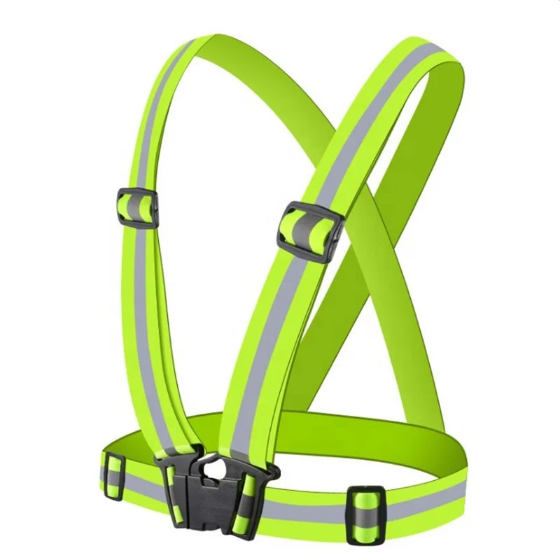 Reflective Strap with Adjustable Strap Work Lightweight Elastic Security Reflective Strap