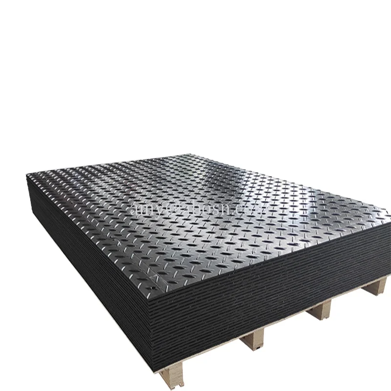 Industrial Grade UHMWPE Ground Protection Mats for Utility Projects