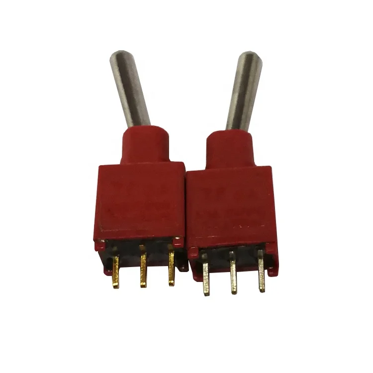 3pin 3 position 11mm handle ON-OFF-ON 3A 125VAC Sub-miniature toggle switch