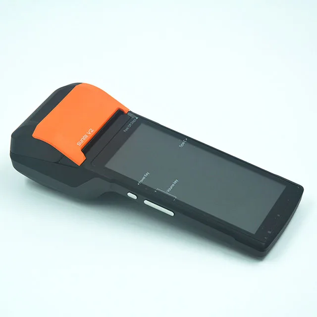 
Sunmi v2 handheld pos terminal android all in one pos with capacitive touch screen and cash register pos systems 
