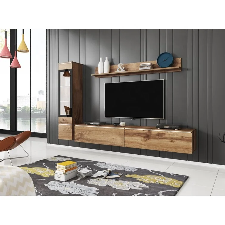 Hot Sale Factory Living Room Furniture Set Modern Design TV Unit Home Furniture Bedroom Furniture TV Stand Wooden TV Cabinet