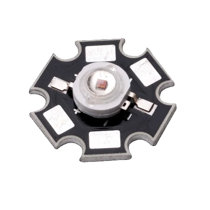 Высокая Выходная звезда типа 45mil TW чипы глубокий красный высокой мощности 1 Вт 3 660 нм светодиодный Диод для