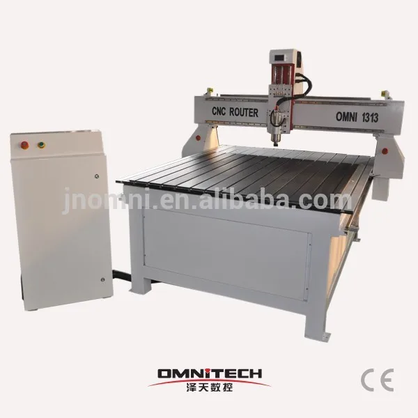 Custom Made 1300*3000mm Working Table Stair Wood Cnc Router With T Slot