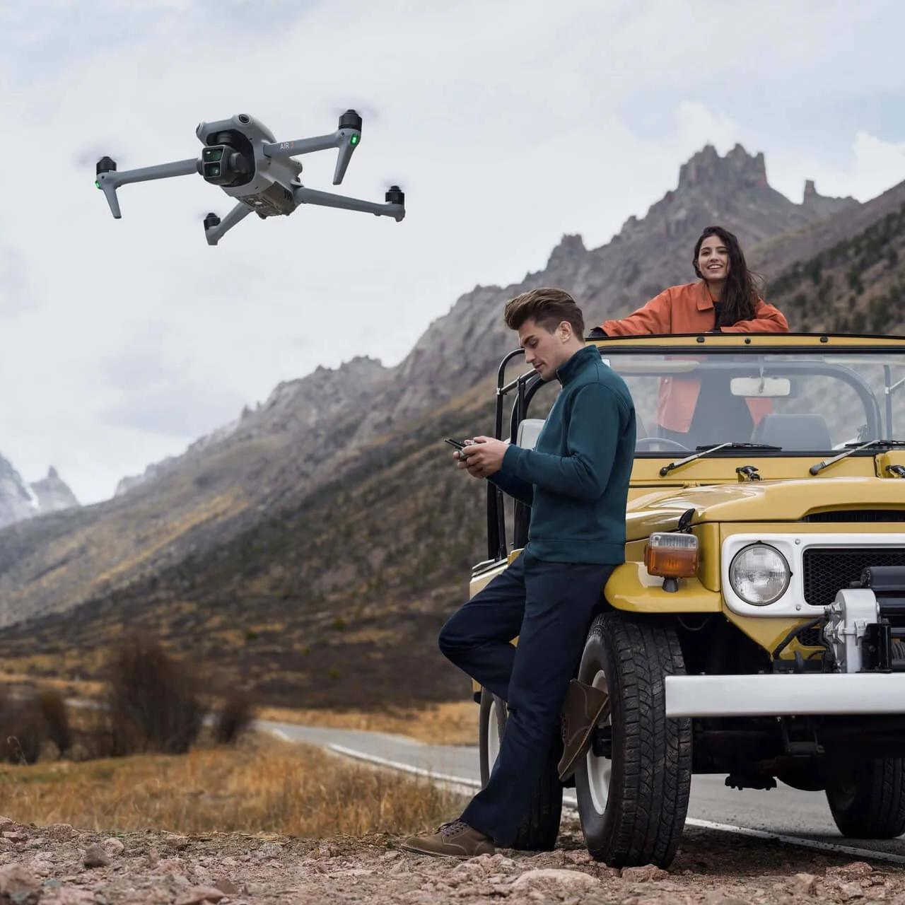 Professional HD Drone Camera DHT Air 3 Fly Combo with Standard Remote Control Tools UAV Product