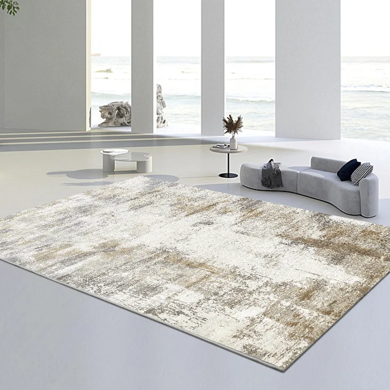 Wholesale modern Alfombras Floor Carpets And Rugs Living Room tapis big area rug Geometric Polyester Printed Carpets and Rugs