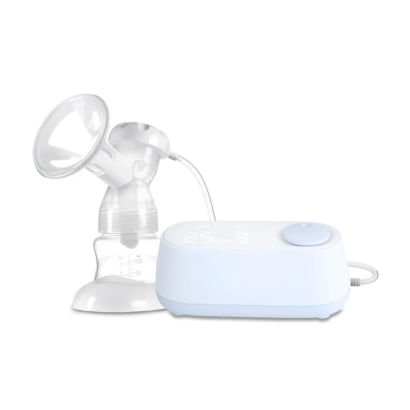 factory custom Portable Single Electric Breast Pump smart Breastfeeding Pump Breast Milk Sucking Machine