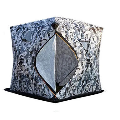 Windproof Snow Resistant Sauna Tent Portable Square Hiking Insulated Camping Ice Cube Winter Fishing Tent