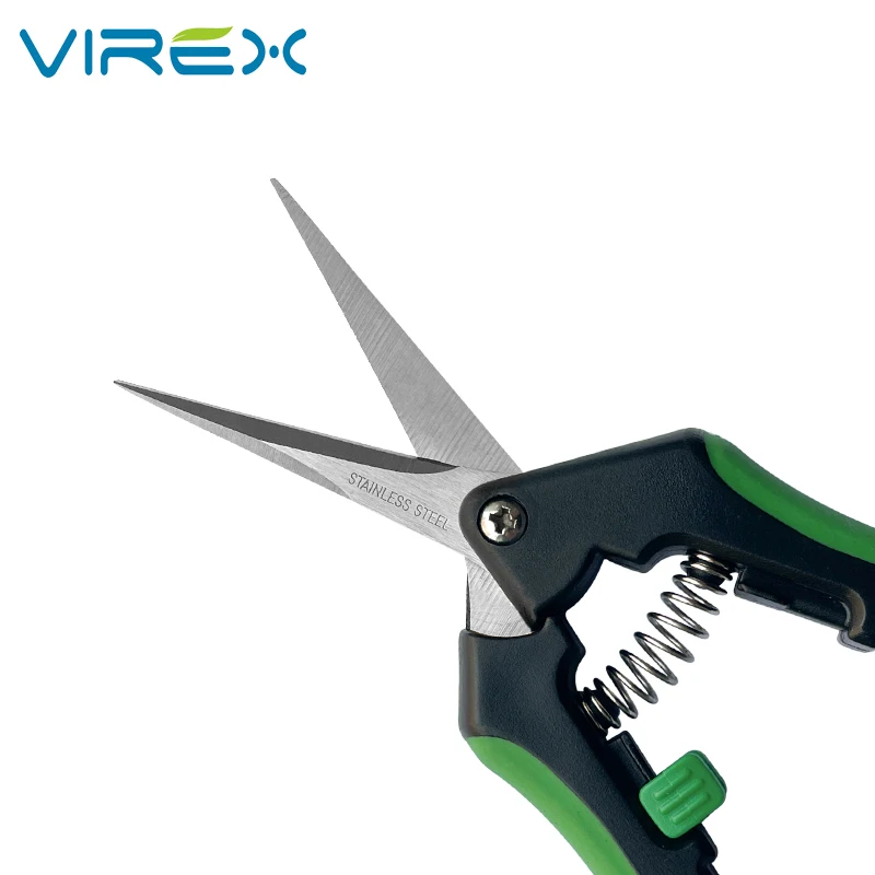 
Stainless Steel Hydroponic Plant Shear Flower Tree Garden Blade Trimming Pruning Scissors 