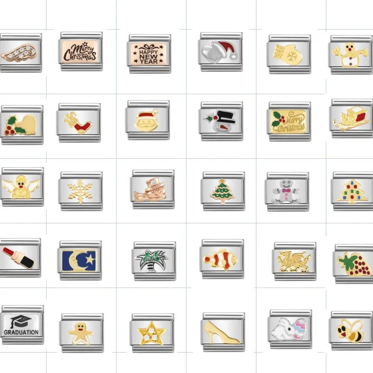 Italian Charms bracelet Italian link bracelet new trendy