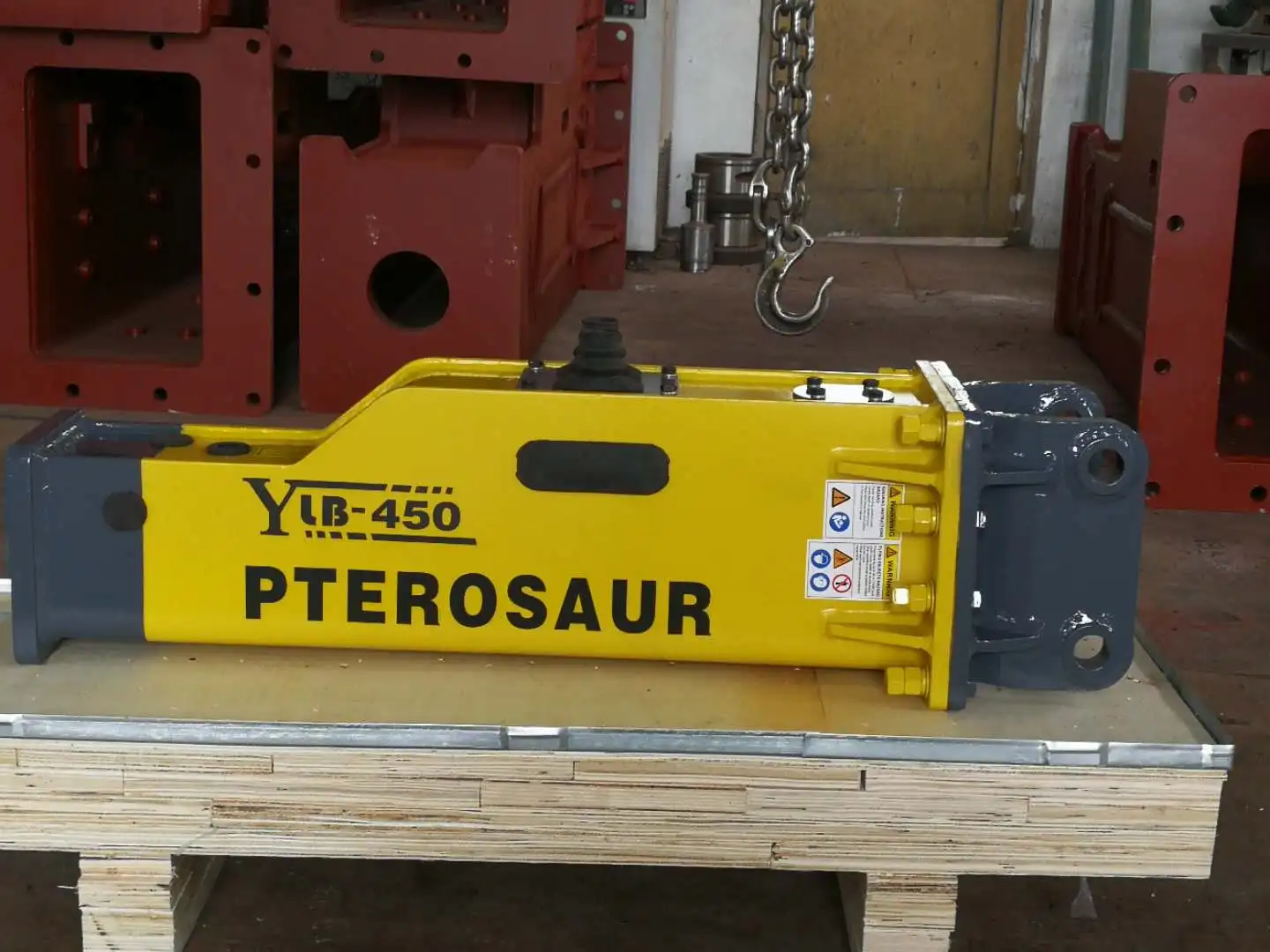 PTEROSAUR Series Hydraulic Rock Breaker Excavator Silenced Hydraulic Jack Hammer Hydraulic Breaker for Excavator