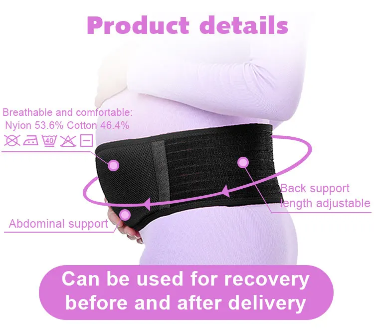 Pregnant Women Maternity Abdomen Pelvic Recovery Band Waist Support Pregnancy Belt
