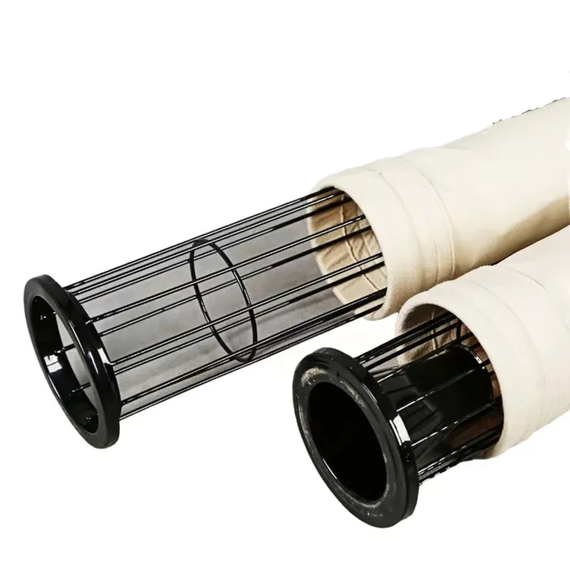 High temperature filter bag industrial dust collector bag skeleton boiler cement plant dust bag