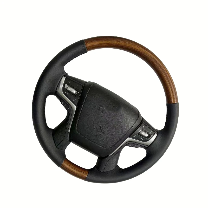 Рулевое колесо для 2008 2012 и yota Land Cruiser из персикового дерева на заказ рулевое lc 200