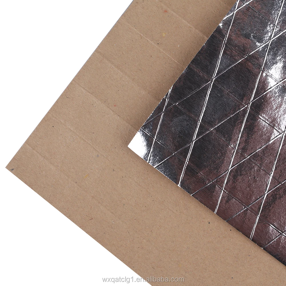 factory supplied Aluminum foil backed paper with scrim insulation facings FSKV or FKSV for glasswool and