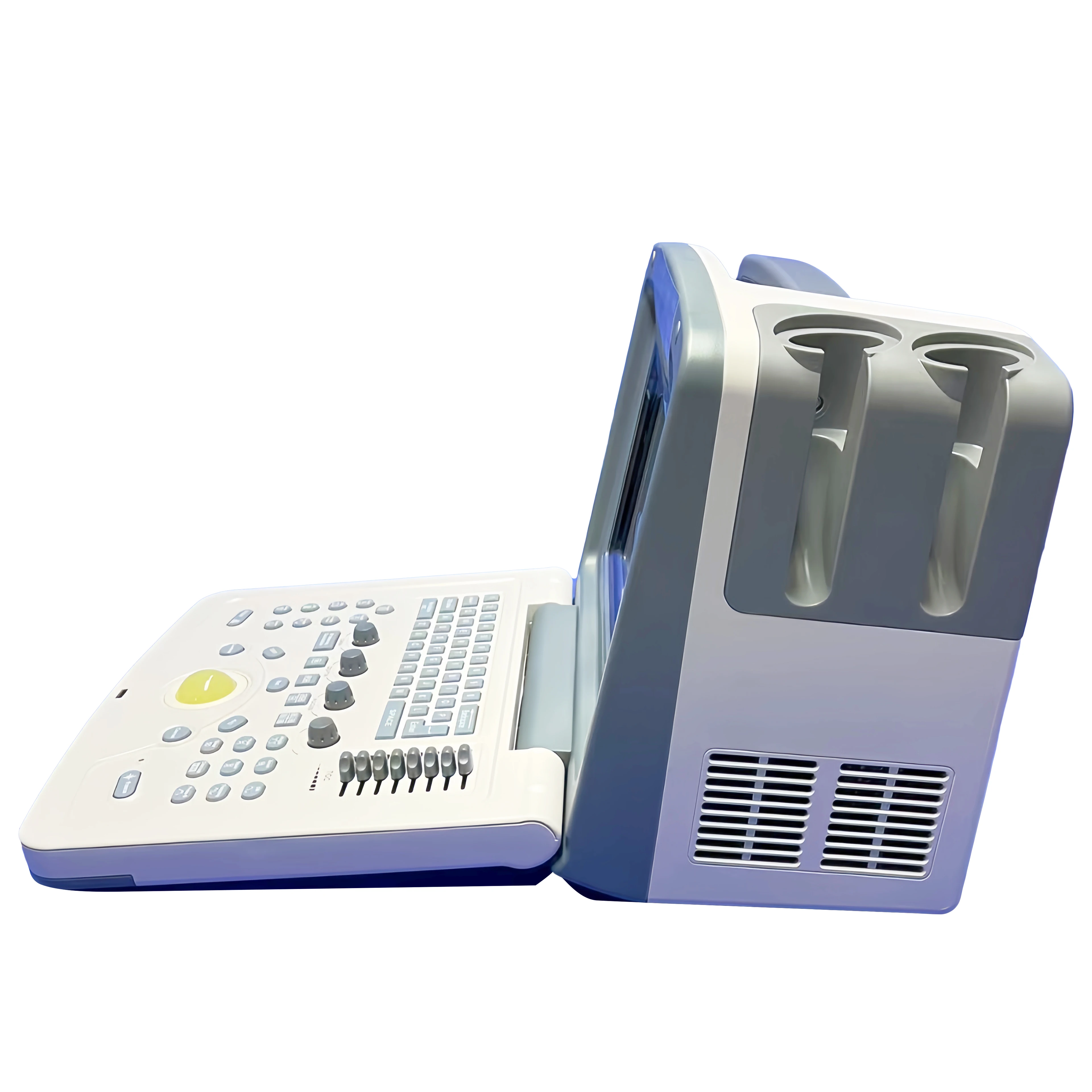 WELLD Medical Machine Portable Veterinary Human Doppler Multi-Frequency Probes Full Digital Ultrasonic Diagnostic System Scanner