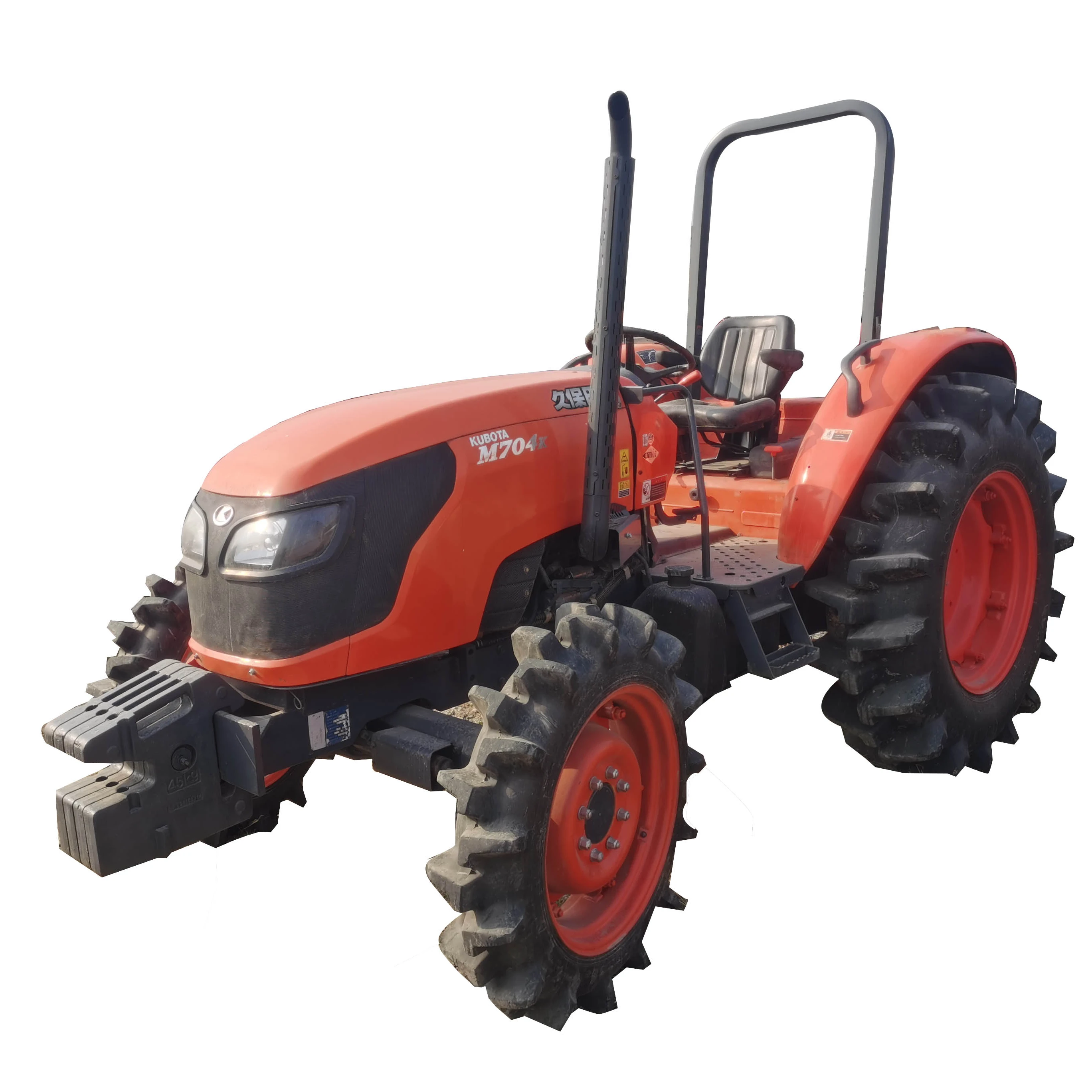 Used New Holland Walking Kubota Usados Baratos Agricola Lawnmower Used Mini Farming Trucks Parts Tractor for Sale Price