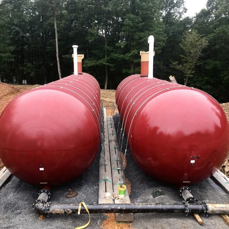 Double layer gasoline petrol oil storage tank for sale Underground Petroleum Petrol Diesel storage tank