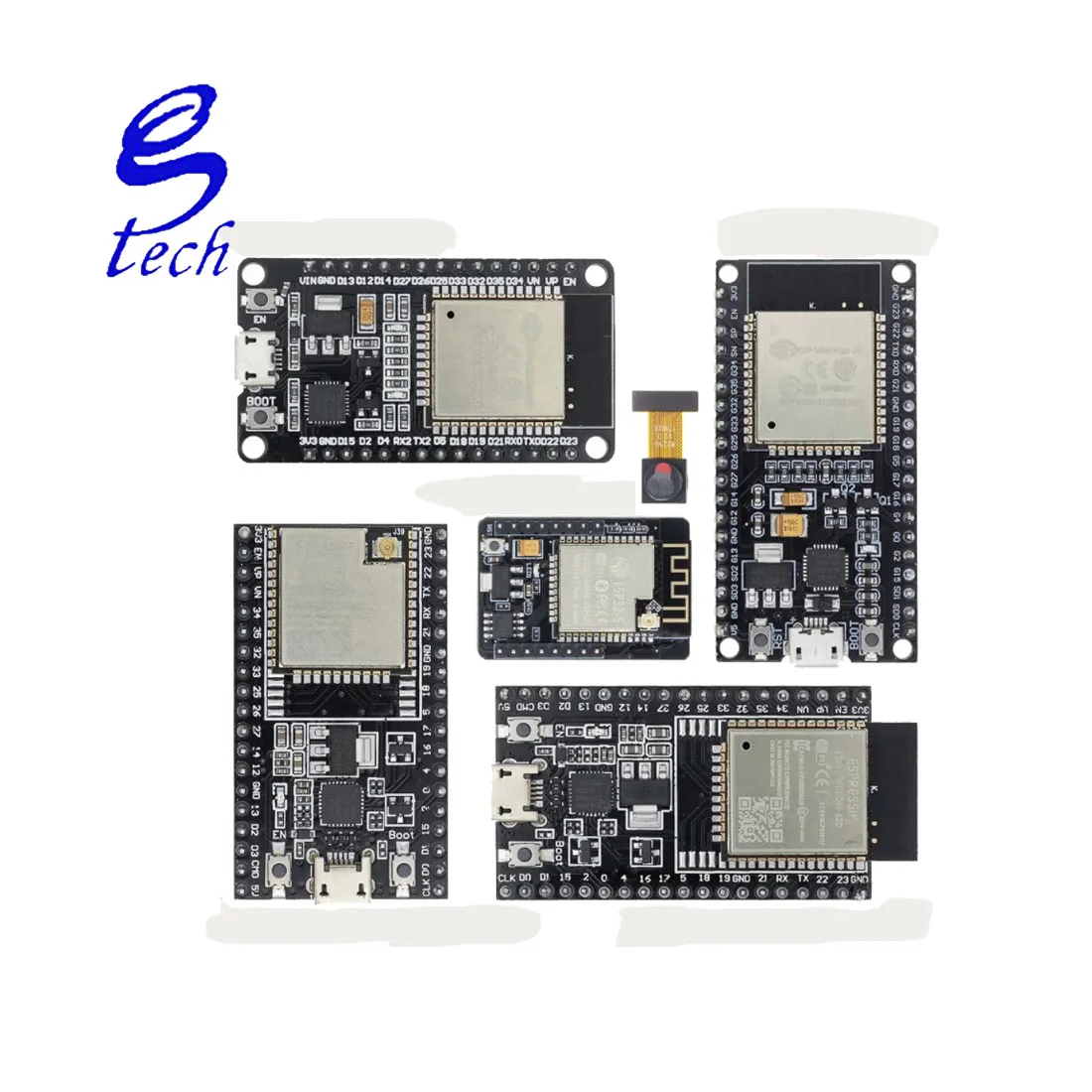 ESP32 S макетная плата последовательный порт, Wi-Fi, Ethernet IoT беспроводная карта ESP-32 30Pin ESP32-CAM ESP-32 ESP32-CH9102X ESP-32 38Pin