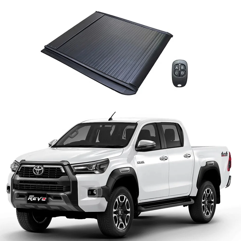 Аксессуары для кровати пикапа электрическая выдвижная крышка ролика tonneau крышка hilux Запчасти для hilux/revo vigo