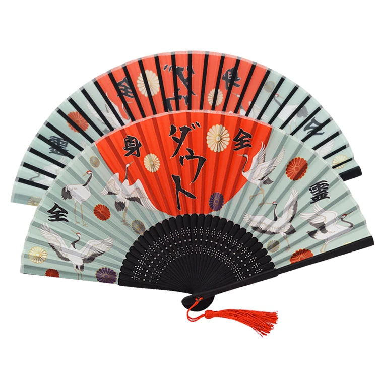 Custom sublimated advertising japan folding fan with your design