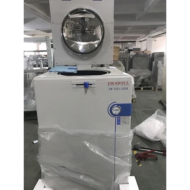 Портативное лабораторное оборудование d50r Drawell из нержавеющей стали с прямым нагревом 50 литров Вертикальный автоклав ручным колесом