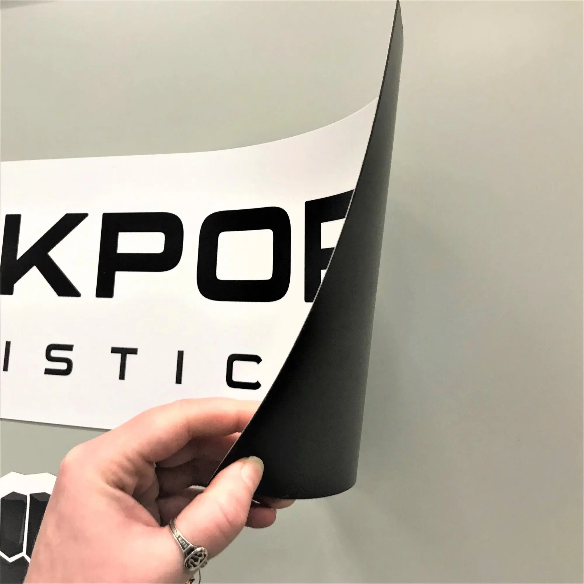 Custom Shapes Car Magnet Die Cut Stickers Printing Magnetic Door Sign