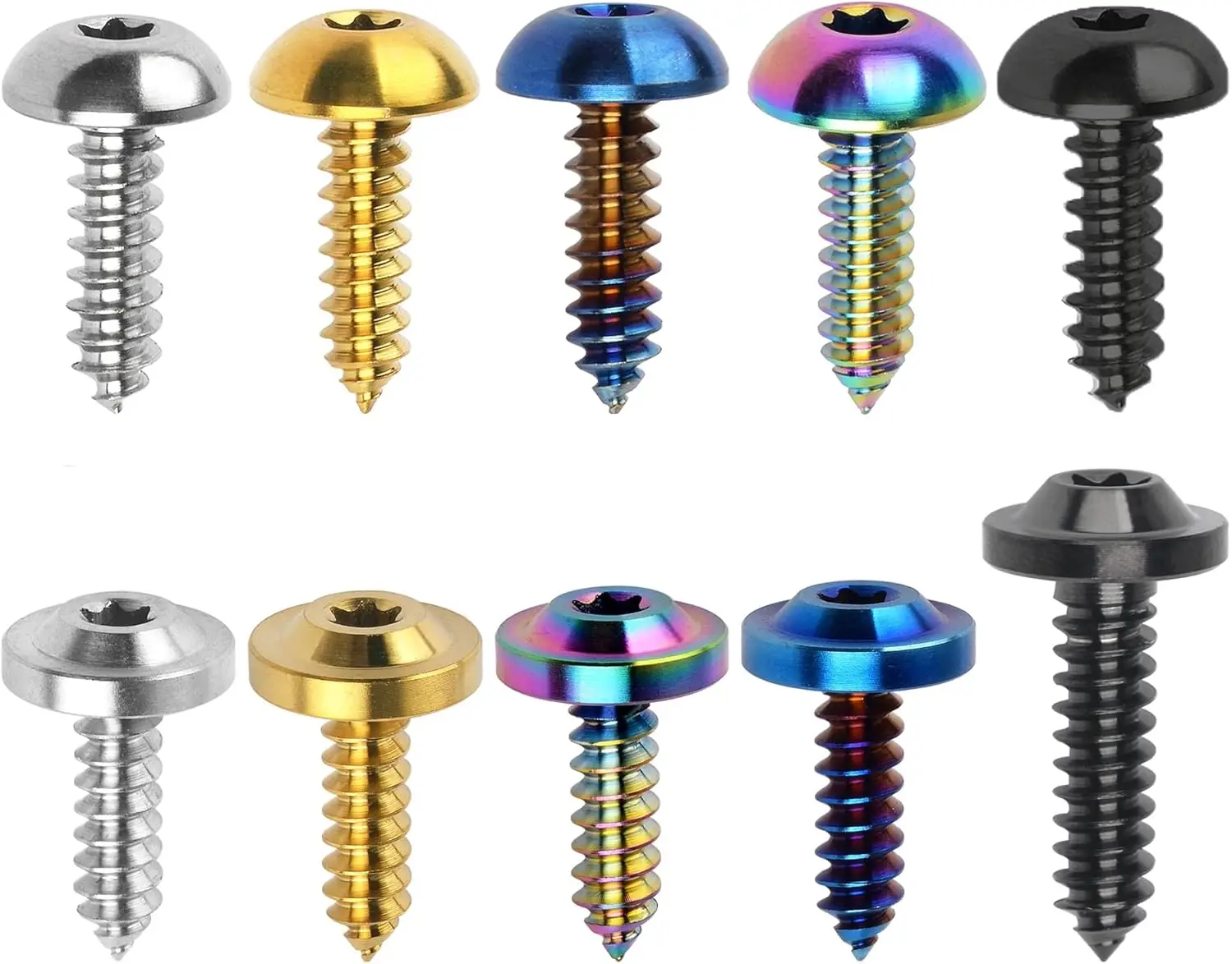 Color Titanium Bolt Premium Quality Screws for Versatile Use